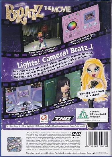 Bratz - The Movie - PS2 (B Grade) (Genbrug)